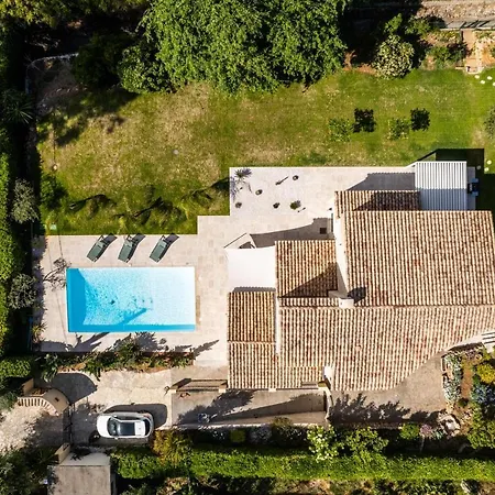 Calm Family House With Swimming Pool Βίλα Αντίμπ